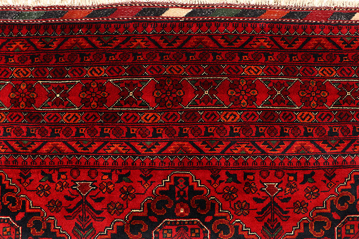 Dark Red Khal Mohammadi 6' 6 x 9' 8 - No. 67101 - ALRUG Rug Store