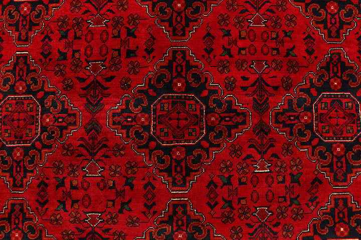 Dark Red Khal Mohammadi 6'  6" x 9'  8" - No. QA25030