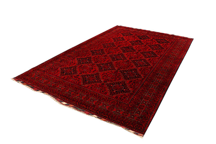 Dark Red Khal Mohammadi 6'  6" x 9'  8" - No. QA25030