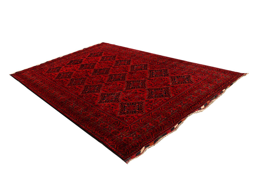 Dark Red Khal Mohammadi 6' 6 x 9' 8 - No. 67101 - ALRUG Rug Store