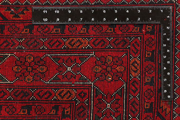 Dark Red Khal Mohammadi 6'  6" x 9'  8" - No. QA25030