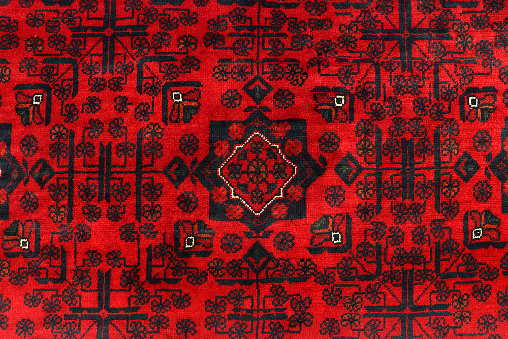 Dark Red Khal Mohammadi 6' 6 x 9' 9 - No. 67102 - ALRUG Rug Store