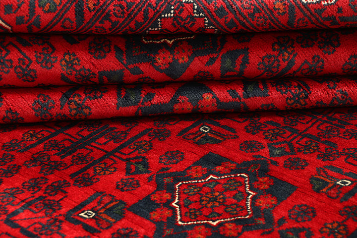 Dark Red Khal Mohammadi 6' 6 x 9' 9 - No. 67102 - ALRUG Rug Store
