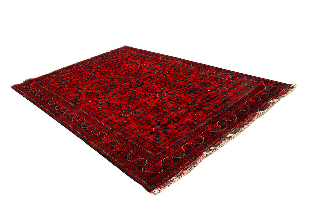 Dark Red Khal Mohammadi 6'  6" x 9'  9" - No. QA95278
