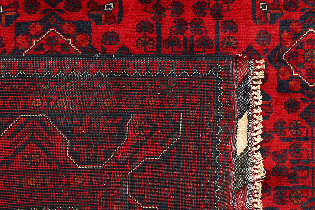 Dark Red Khal Mohammadi 6'  6" x 9'  9" - No. QA95278