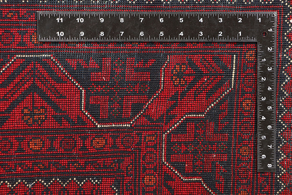 Dark Red Khal Mohammadi 6' 6 x 9' 9 - No. 67102 - ALRUG Rug Store