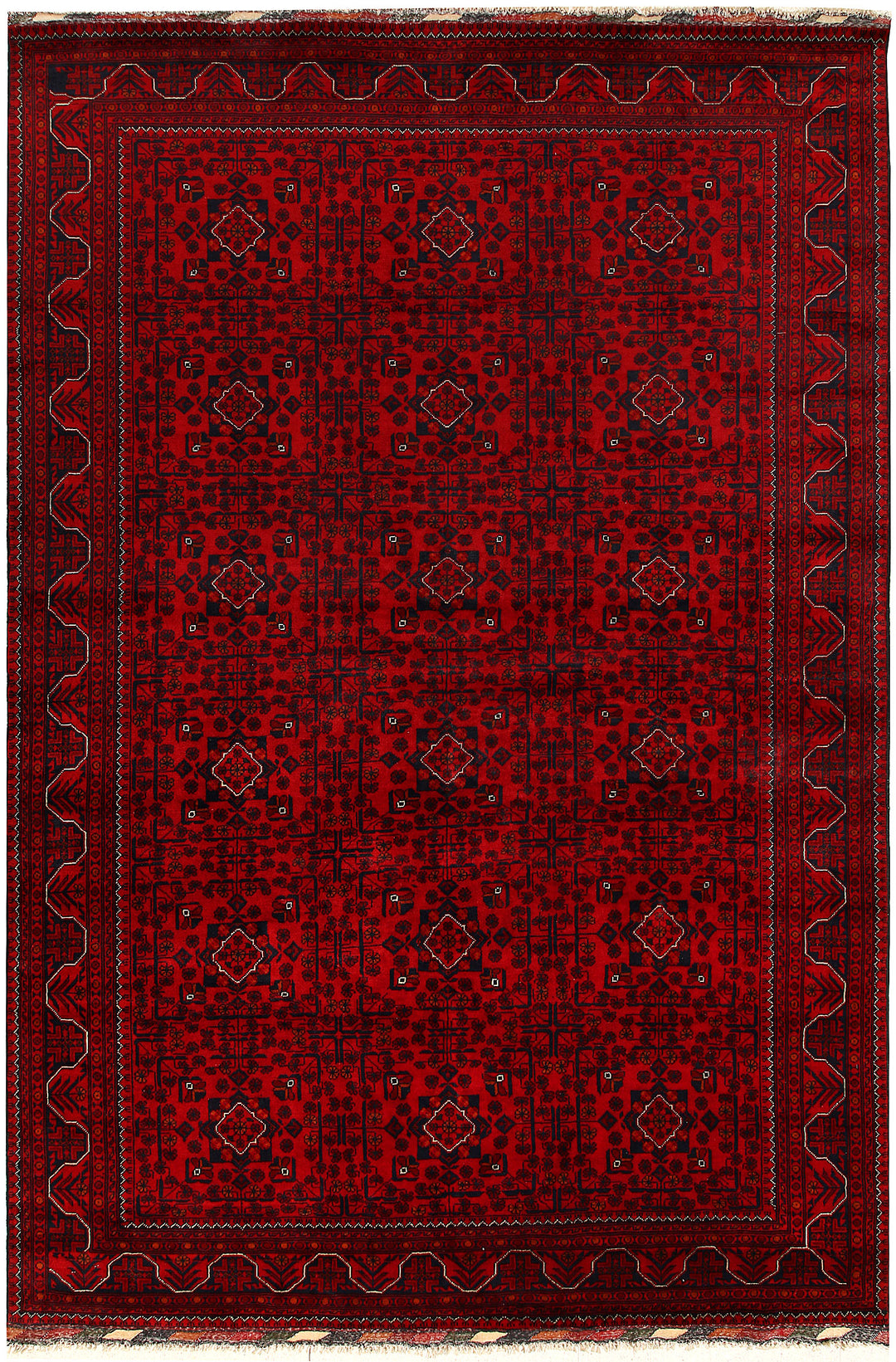 Dark Red Khal Mohammadi 6' 6 x 9' 9 - No. 67102 - ALRUG Rug Store