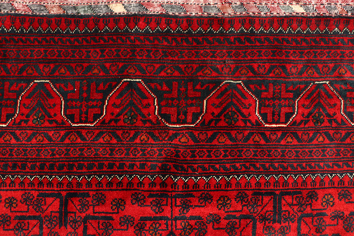 Dark Red Khal Mohammadi 6' 3 x 9' 3 - No. 67103 - ALRUG Rug Store