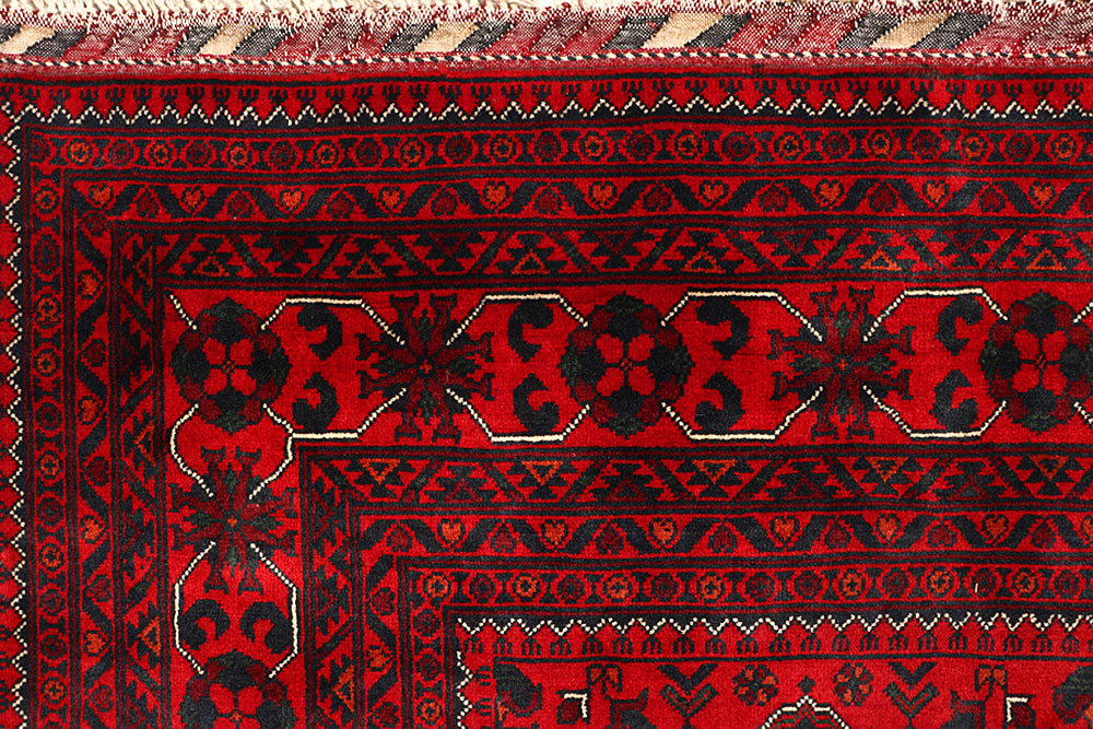 Dark Red Khal Mohammadi 6' 6 x 10' 4 - No. 67104 - ALRUG Rug Store