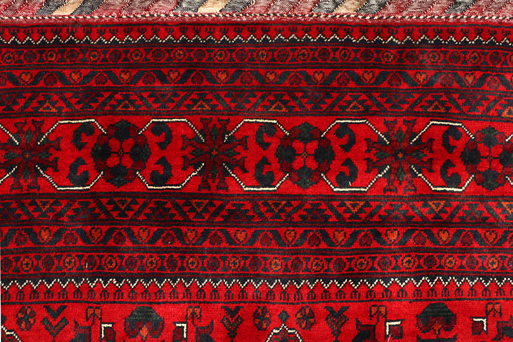 Dark Red Khal Mohammadi 6' 6 x 10' 4 - No. 67104 - ALRUG Rug Store