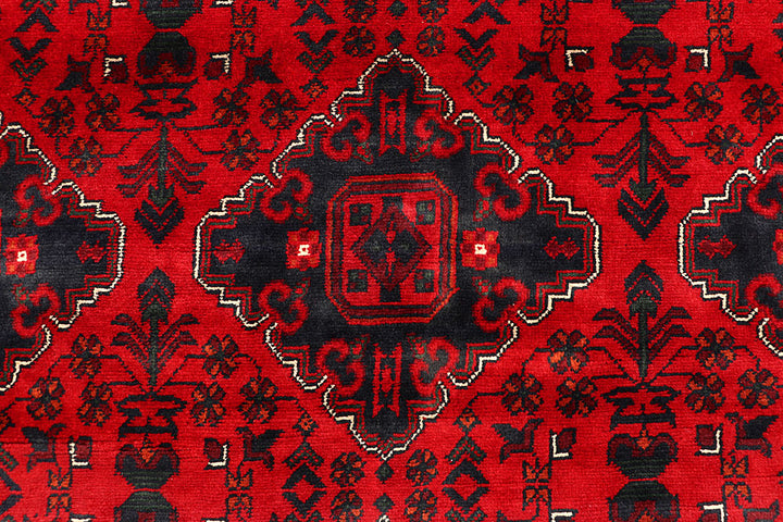 Dark Red Khal Mohammadi 6' 6 x 10' 4 - No. 67104 - ALRUG Rug Store