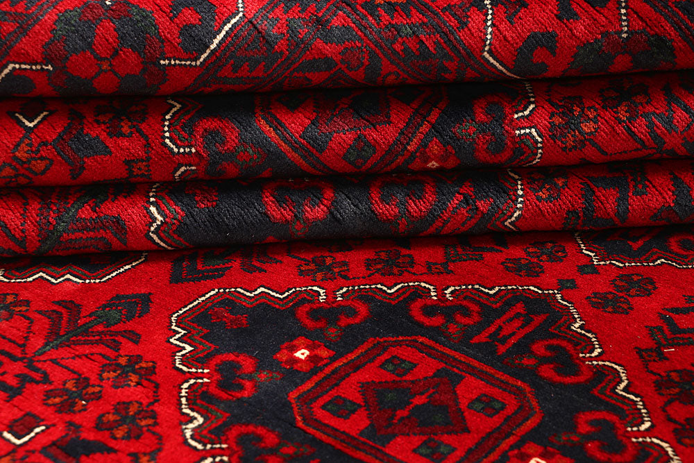Dark Red Khal Mohammadi 6' 6 x 10' 4 - No. 67104 - ALRUG Rug Store