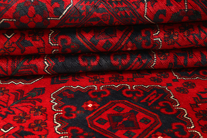 Dark Red Khal Mohammadi 6' 6 x 10' 4 - No. 67104 - ALRUG Rug Store
