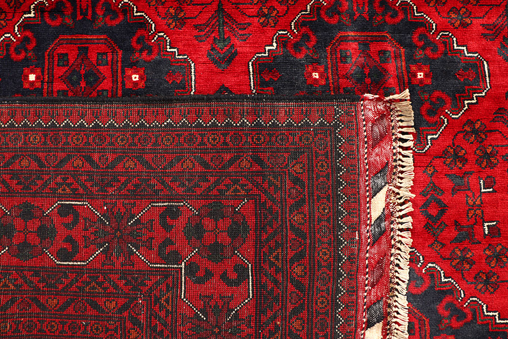 Dark Red Khal Mohammadi 6' 6 x 10' 4 - No. 67104 - ALRUG Rug Store