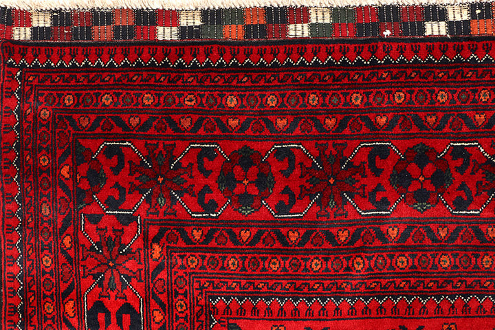 Dark Red Khal Mohammadi 6' 4 x 9' 3 - No. 67105 - ALRUG Rug Store