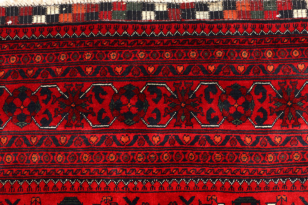 Dark Red Khal Mohammadi 6' 4 x 9' 3 - No. 67105 - ALRUG Rug Store