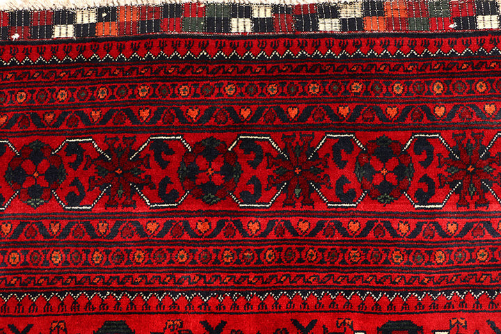 Dark Red Khal Mohammadi 6' 4 x 9' 3 - No. 67105 - ALRUG Rug Store