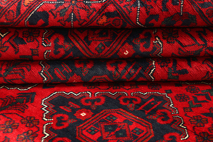 Dark Red Khal Mohammadi 6'  4" x 9'  3" - No. QA96394