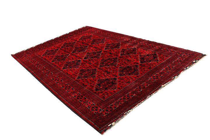 Dark Red Khal Mohammadi 6'  4" x 9'  3" - No. QA96394