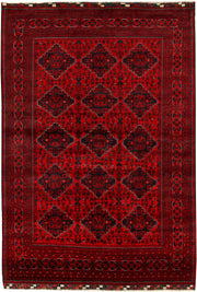 Dark Red Khal Mohammadi 6'  4" x 9'  3" - No. QA96394