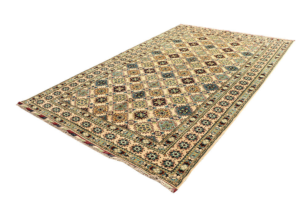 Blanched Almond Khal Mohammadi 6' 4 x 10' - No. 67106 - ALRUG Rug Store