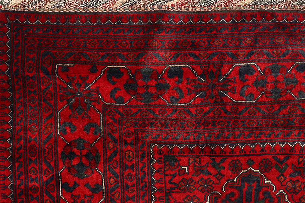 Dark Red Khal Mohammadi 6' 5 x 9' 10 - No. 67107 - ALRUG Rug Store
