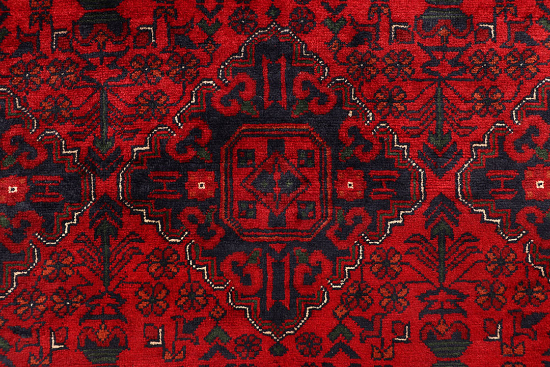 Dark Red Khal Mohammadi 6'  5" x 9'  10" - No. QA89889