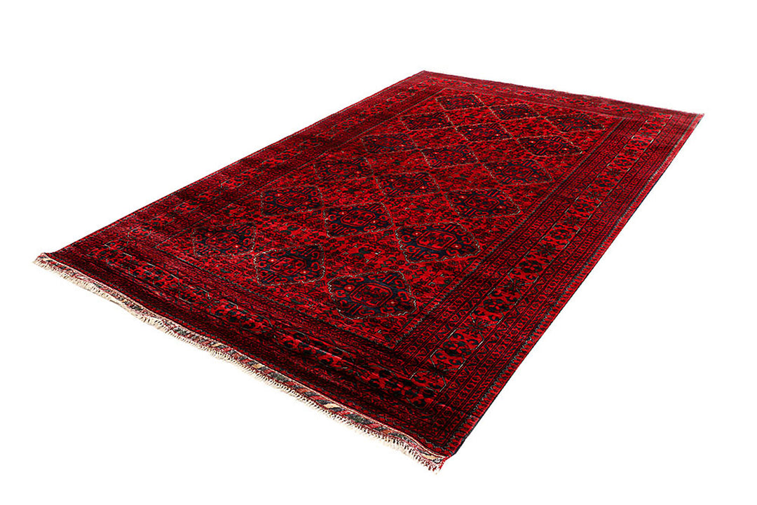 Dark Red Khal Mohammadi 6'  5" x 9'  10" - No. QA89889
