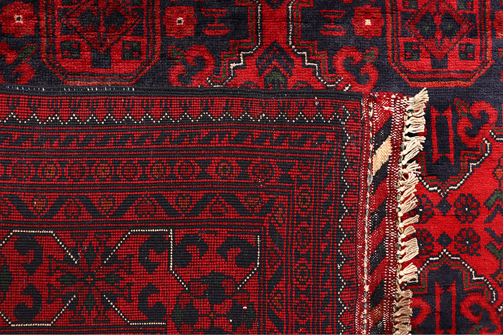 Dark Red Khal Mohammadi 6' 5 x 9' 10 - No. 67107 - ALRUG Rug Store