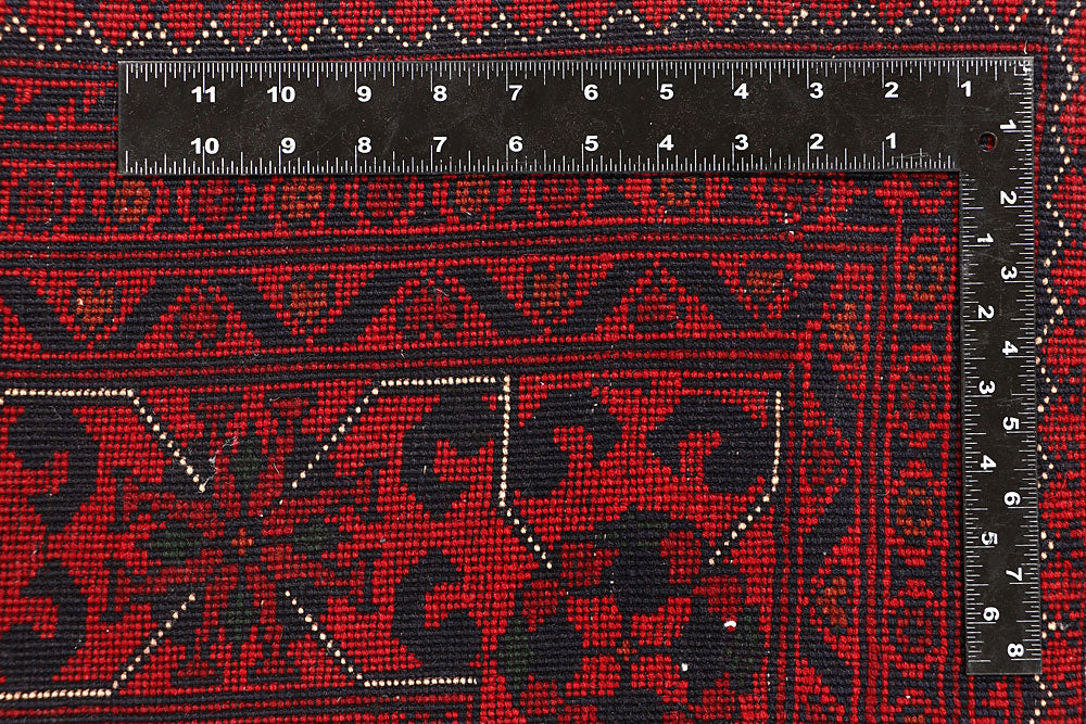Dark Red Khal Mohammadi 6' 5 x 9' 10 - No. 67107 - ALRUG Rug Store