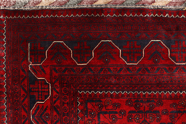Dark Red Khal Mohammadi 6' 6 x 9' 5 - No. 67108 - ALRUG Rug Store