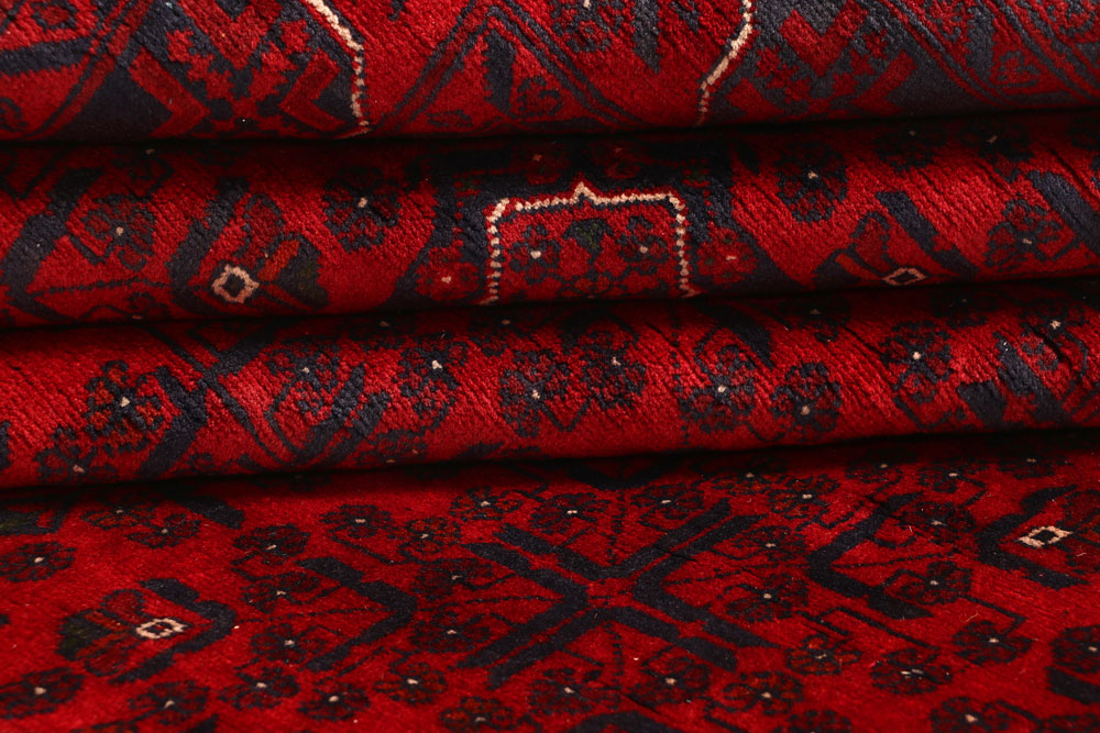 Dark Red Khal Mohammadi 6' 6 x 9' 5 - No. 67108 - ALRUG Rug Store