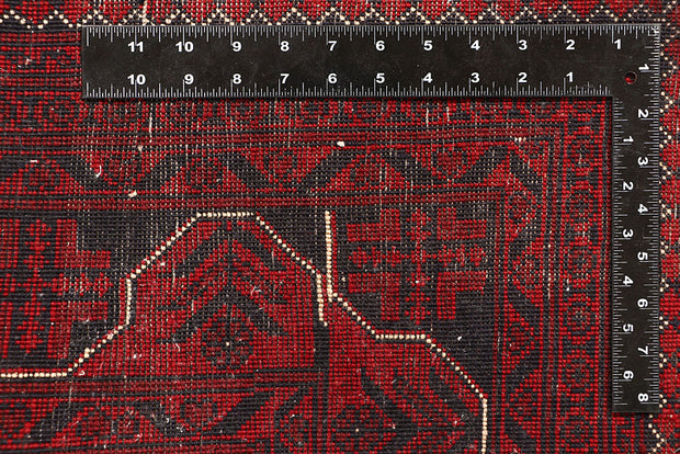 Dark Red Khal Mohammadi 6' 6 x 9' 5 - No. 67108 - ALRUG Rug Store