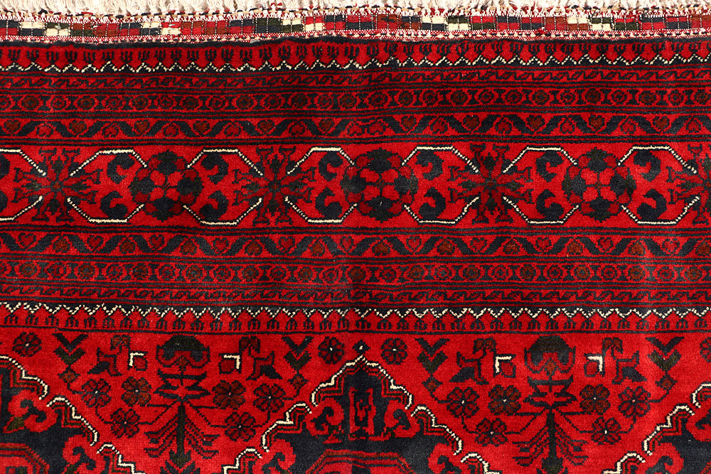 Dark Red Khal Mohammadi 6' 7 x 9' 4 - No. 67109 - ALRUG Rug Store