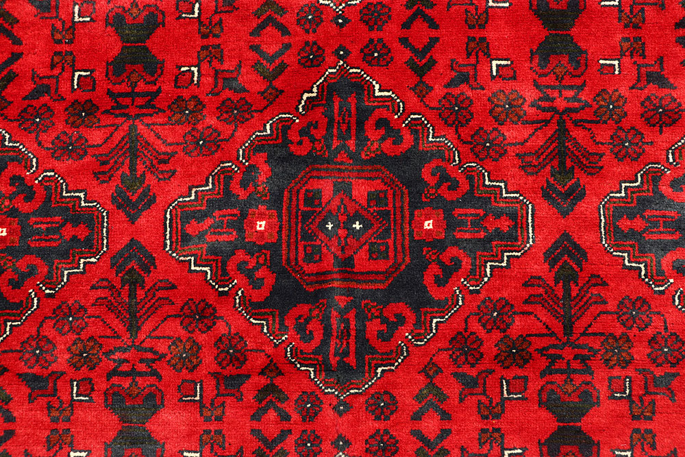 Dark Red Khal Mohammadi 6' 7 x 9' 4 - No. 67109 - ALRUG Rug Store