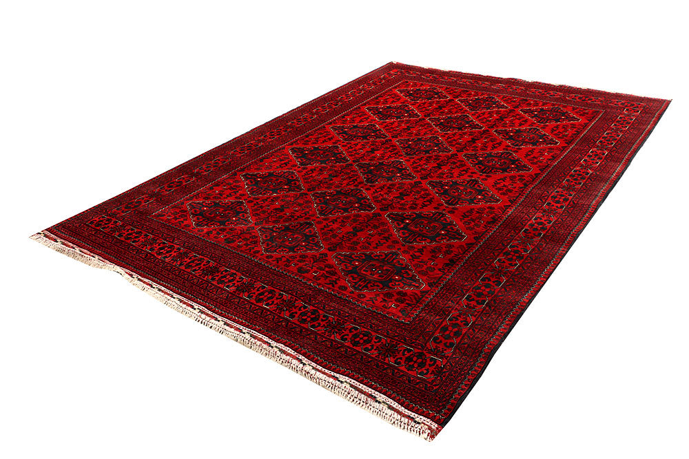 Dark Red Khal Mohammadi 6' 7 x 9' 4 - No. 67109 - ALRUG Rug Store