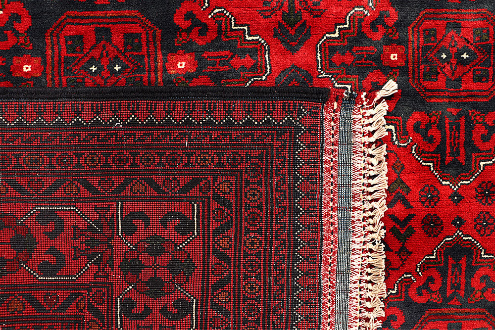 Dark Red Khal Mohammadi 6' 7 x 9' 4 - No. 67109 - ALRUG Rug Store