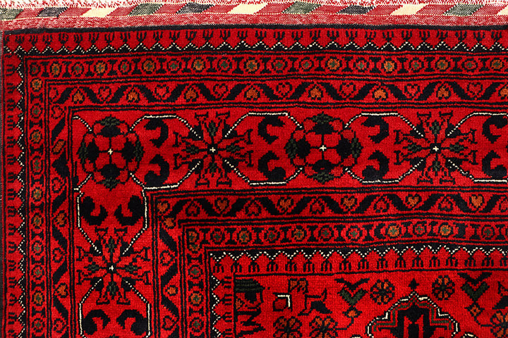 Dark Red Khal Mohammadi 6' 5 x 9' 6 - No. 67110 - ALRUG Rug Store