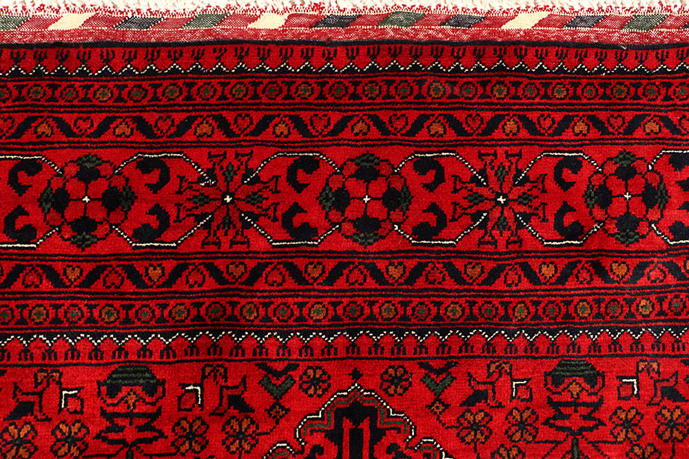 Dark Red Khal Mohammadi 6' 5 x 9' 6 - No. 67110 - ALRUG Rug Store