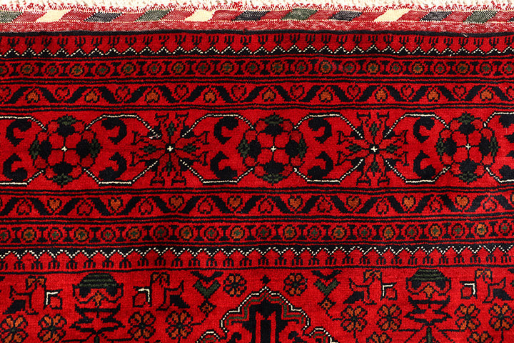 Dark Red Khal Mohammadi 6' 5 x 9' 6 - No. 67110 - ALRUG Rug Store