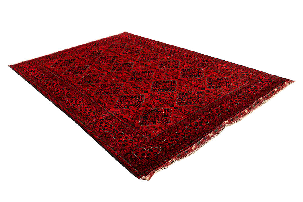 Dark Red Khal Mohammadi 6' 5 x 9' 6 - No. 67110 - ALRUG Rug Store