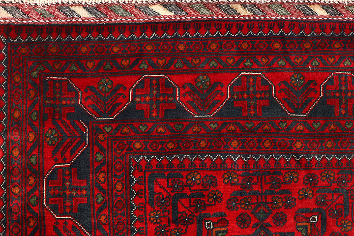 Dark Red Khal Mohammadi 6' 5 x 9' 7 - No. 67111 - ALRUG Rug Store