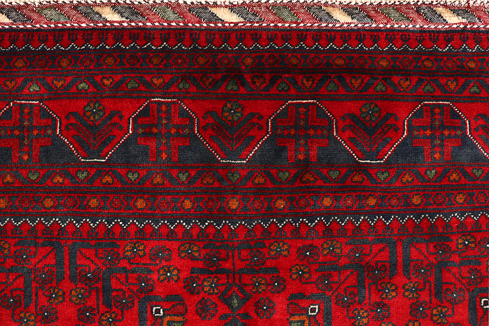 Dark Red Khal Mohammadi 6' 5 x 9' 7 - No. 67111 - ALRUG Rug Store