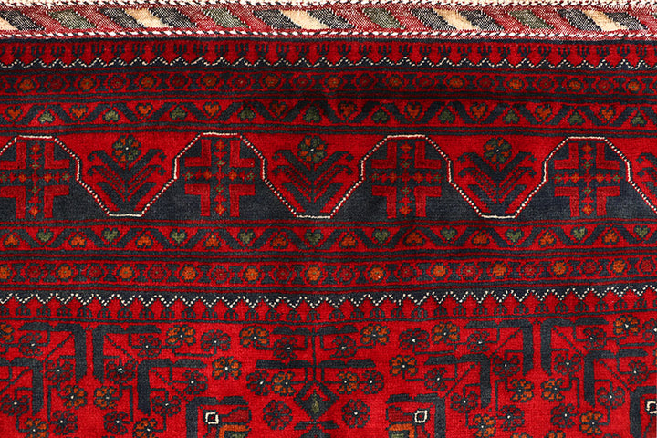 Dark Red Khal Mohammadi 6' 5 x 9' 7 - No. 67111 - ALRUG Rug Store