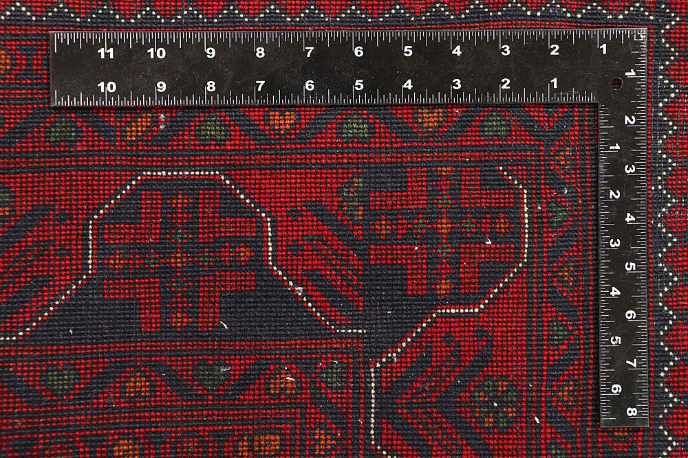 Dark Red Khal Mohammadi 6' 5 x 9' 7 - No. 67111 - ALRUG Rug Store