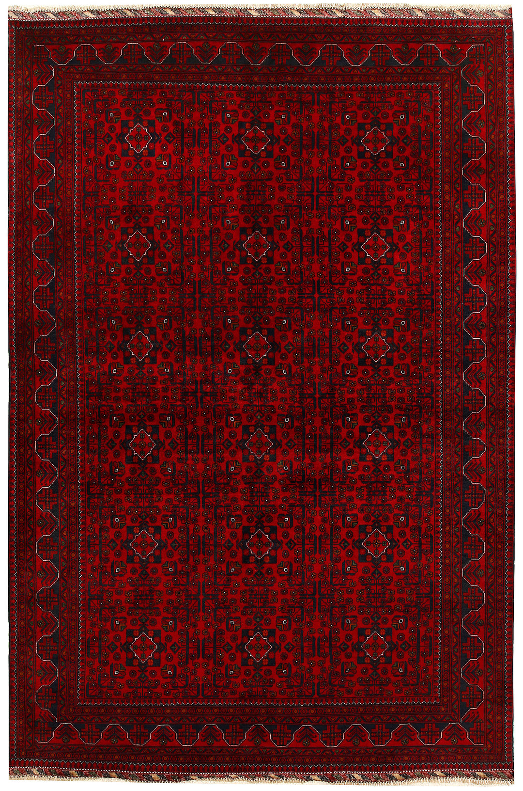 Dark Red Khal Mohammadi 6' 5 x 9' 7 - No. 67111 - ALRUG Rug Store
