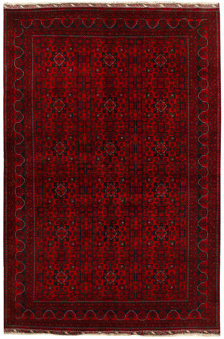 Dark Red Khal Mohammadi 6' 5 x 9' 7 - No. 67111 - ALRUG Rug Store