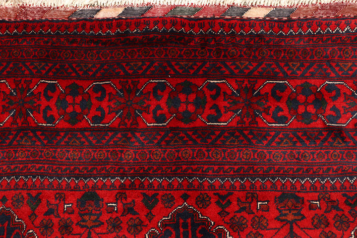 Dark Red Khal Mohammadi 6' 7 x 9' 7 - No. 67112 - ALRUG Rug Store