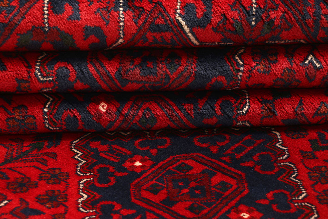 Dark Red Khal Mohammadi 6'  7" x 9'  7" - No. QA30850