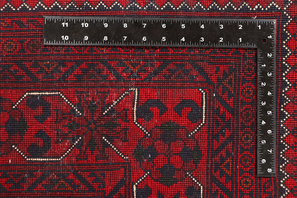 Dark Red Khal Mohammadi 6' 7 x 9' 7 - No. 67112 - ALRUG Rug Store